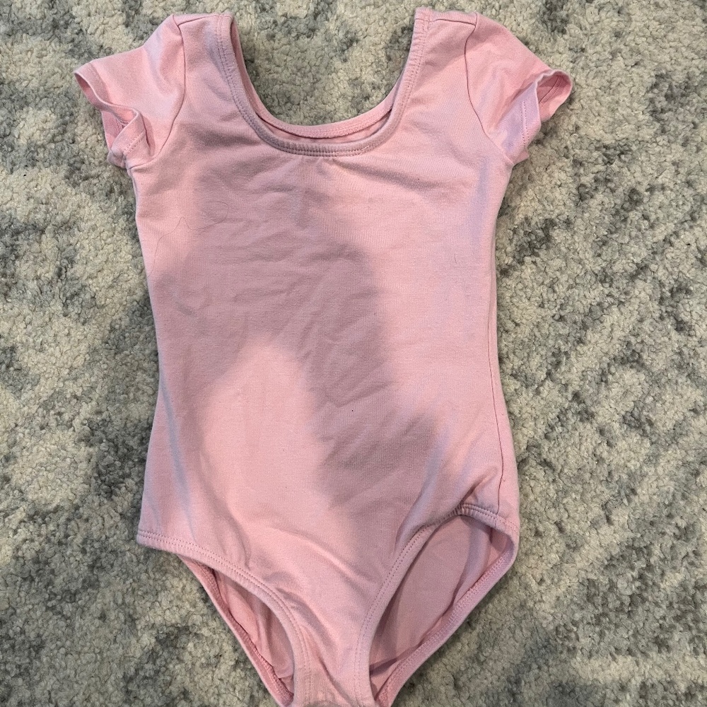 Pink leotard